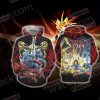 Yu Gi Oh! Yami Yugi And Egyptian God Cards 3D Hoodie