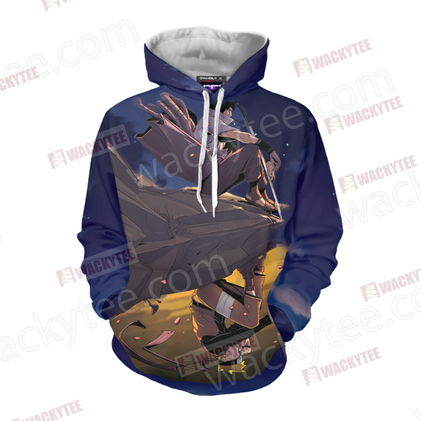 Naruto And Sasuke 3D Hoodie