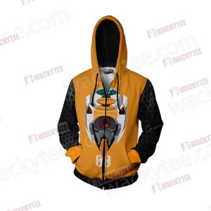 Shin Seiki Evangelion EVA 00 Zip Up Hoodie Jacket