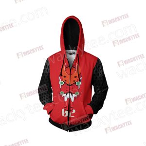 Shin Seiki Evangelion EVA 02 Zip Up Hoodie Jacket