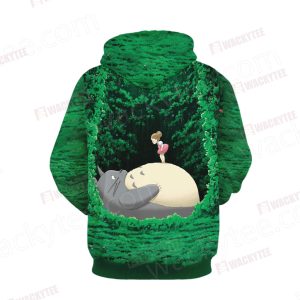 My Neighbor Totoro Totoro and Mei 3D Hoodie