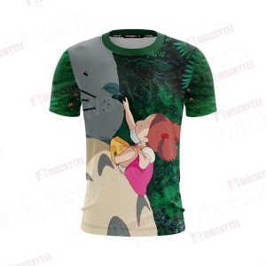 My Neighbor Totoro Totoro and Mei Unisex 3D T-shirt