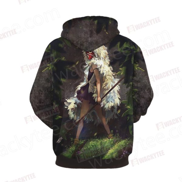 Princess Mononoke 3D Hoodie