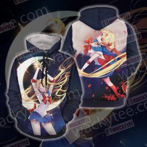 Sailor Moon New Unisex 3D Hoodie