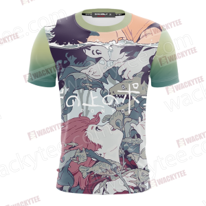 Ponyo - Ponyo And Sosuke Unisex 3D T-shirt