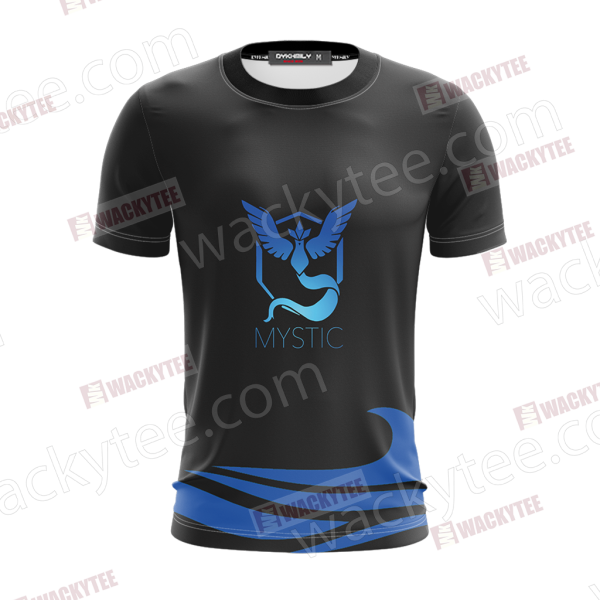 Team Mystic Pokemon Go Unisex 3D T-shirt