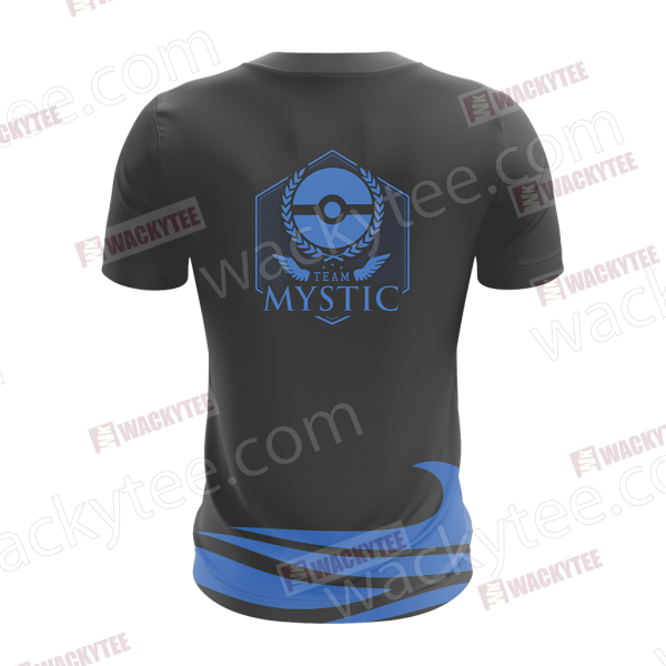 Team Mystic Pokemon Go Unisex 3D T-shirt