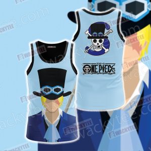 One Piece Sabo Minimalist 3D Tank Top