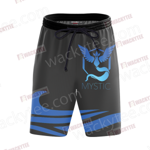 Team Mystic Pokemon Go Beach Shorts