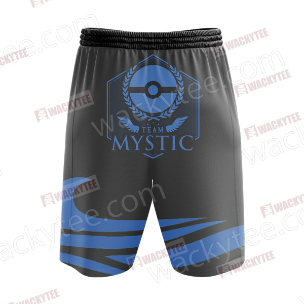 Team Mystic Pokemon Go Beach Shorts