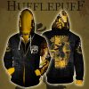 Hufflepuff (Harry Potter) 3D Zip Up Hoodie