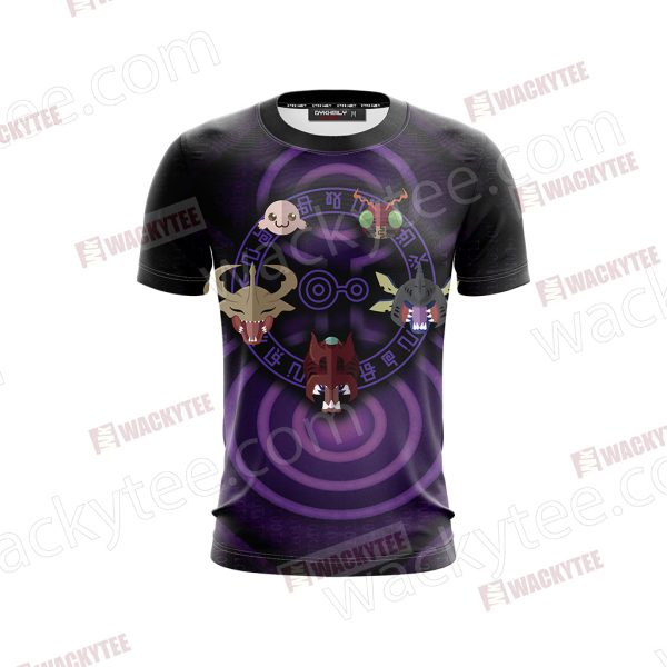 Digimon The Crest Of Knowlegde 3D T-shirt