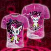 Digimon New The Crest Of Light 3D T-shirt