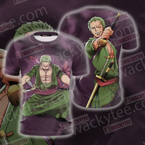 One Piece Zoro Unisex 3D T-shirt