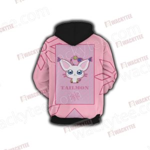 Digimon Tailmon The Crest Of Light 3D Hoodie