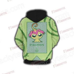 Digimon Palmon The Crest Of Sincerity 3D Hoodie