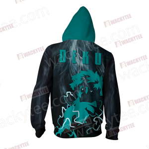 Boku No Hero Academia Izuku Midoriya Zip Up Hoodie Jacket