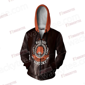 Boku No Hero Academia Katsuki Bakugou Zip Up Hoodie Jacket