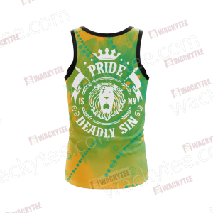 The Seven Deadly Sins - Pride Unisex 3D Tank Top