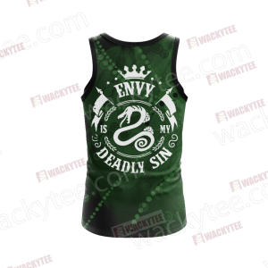 The Seven Deadly Sins - Envy Unisex 3D Tank Top