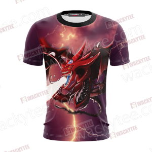 Yu Gi Oh! Slifer The Sky Dragon 3D T-shirt