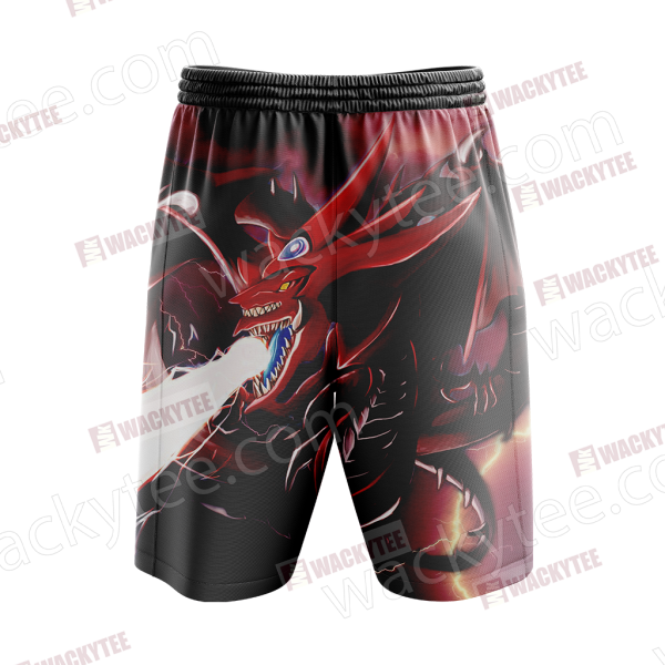 Yu Gi Oh! Slifer The Sky Dragon Cosplay Beach Short