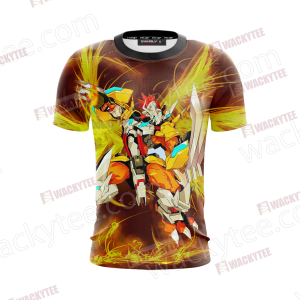 Digimon Greymon And Yagami Taichi 3D T-shirt