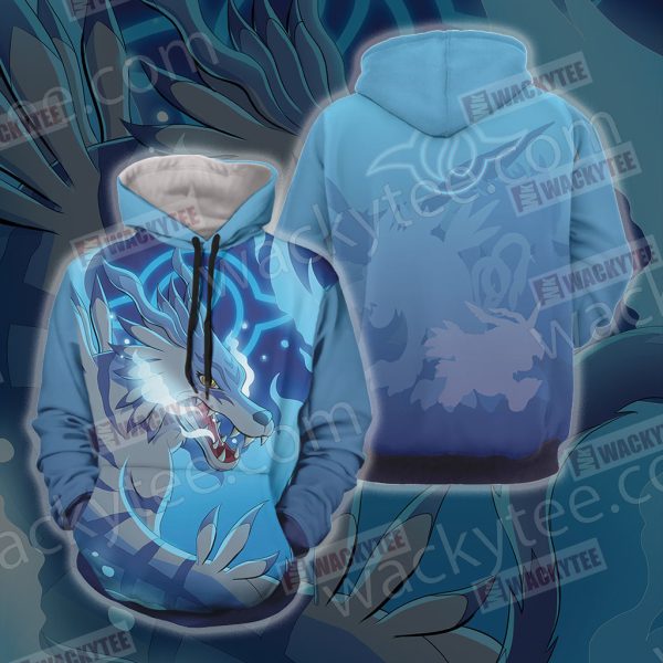 Digimon Garurumon 3D Hoodie