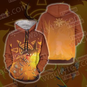 Digimon Greymon 3D Hoodie