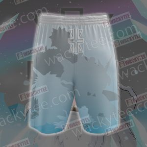 Digimon  Ikakumon 3D Beach Shorts