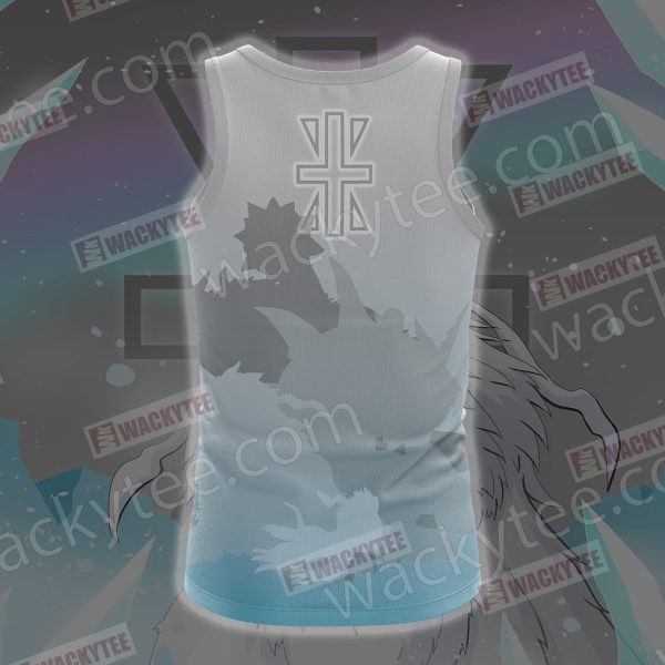 Digimon Ikakumon 3D Tank Top