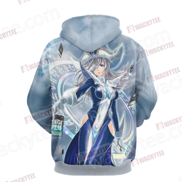 Yu Gi Oh! Silent Magician 3D Hoodie