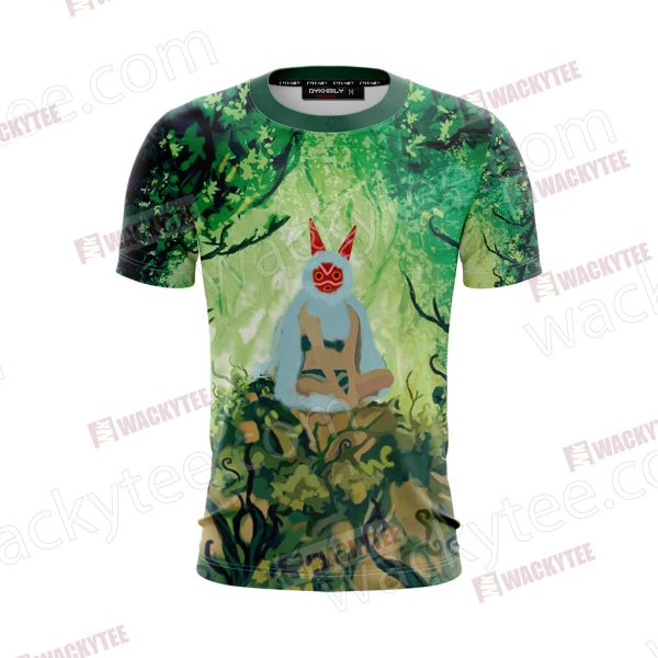 Princess Mononoke Unisex 3D T-shirt