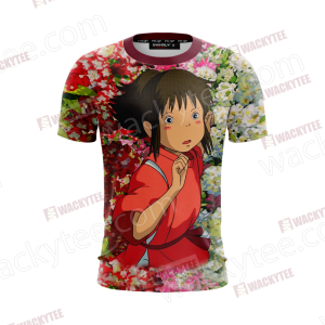 Spirited Away Ogino Chihiro And Haku 3D T-shirt