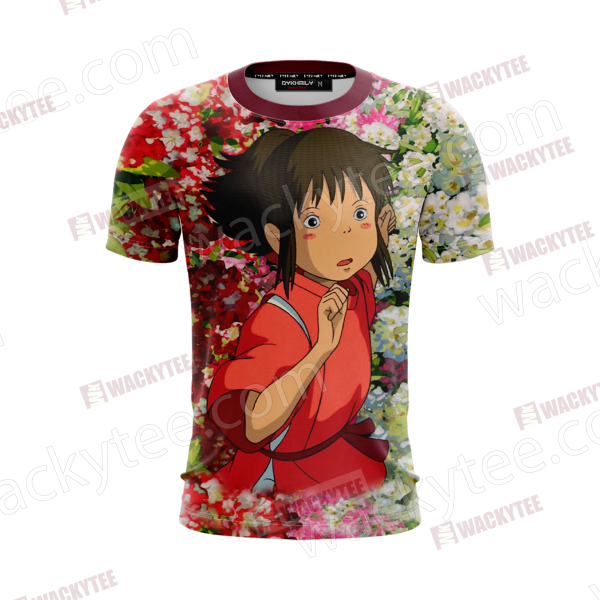 Spirited Away Ogino Chihiro And Haku 3D T-shirt