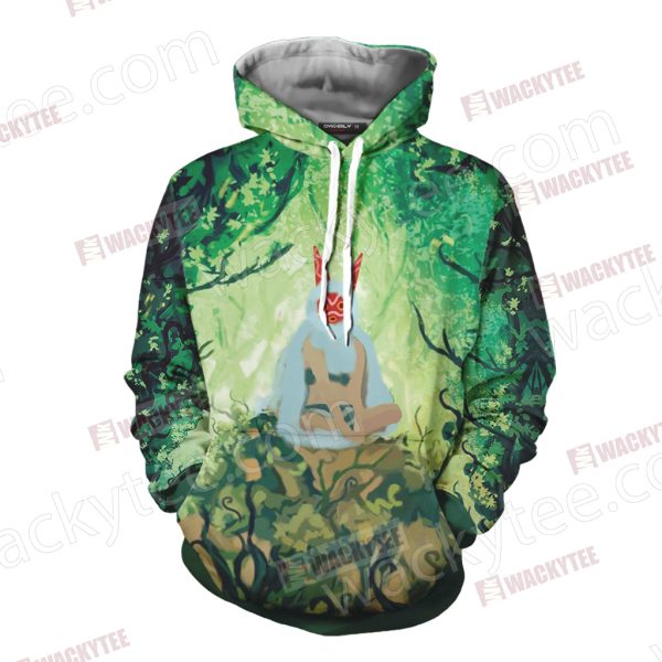 Princess Mononoke Unisex 3D Hoodie