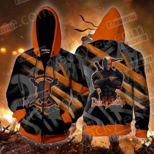 Deathstroke The Terminator Zip Up Hoodie