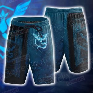 Team Mystic Pokemon Go New Beach Shorts