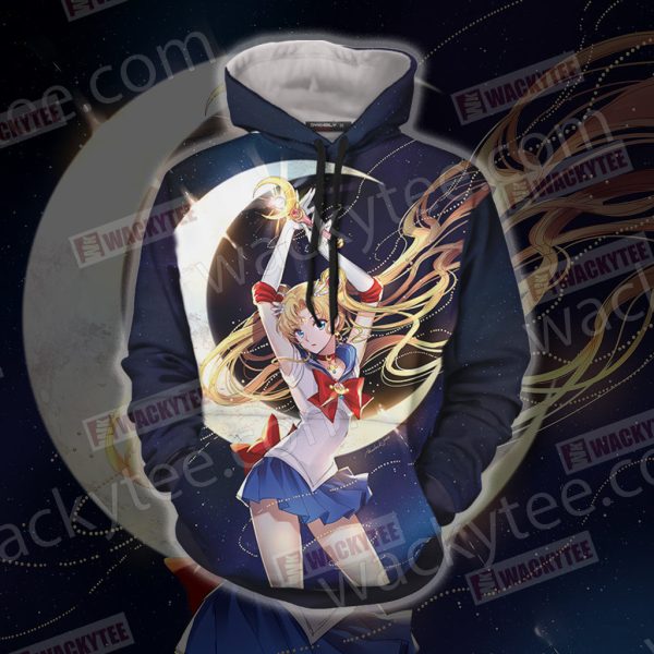 Sailor Moon New Unisex 3D Hoodie