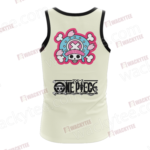 One Piece Tony Tony Chopper Monster Minimalist 3D Tank Top