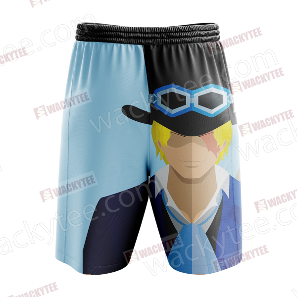 One Piece Sabo Minimalist Beach Shorts