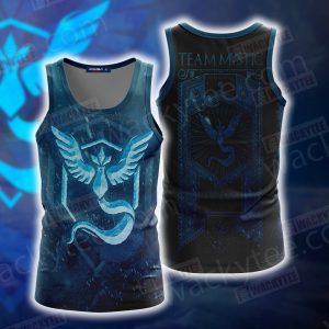 Team Mystic Pokemon Go New Unisex 3D Tank Top