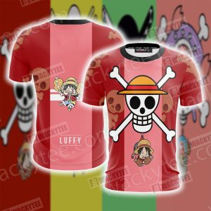 One Piece Monkey D. Luffy New Unisex 3D T-shirt