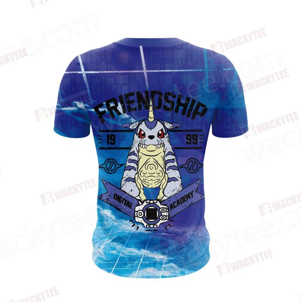 Digimon New The Crest Of Friendship 3D T-shirt