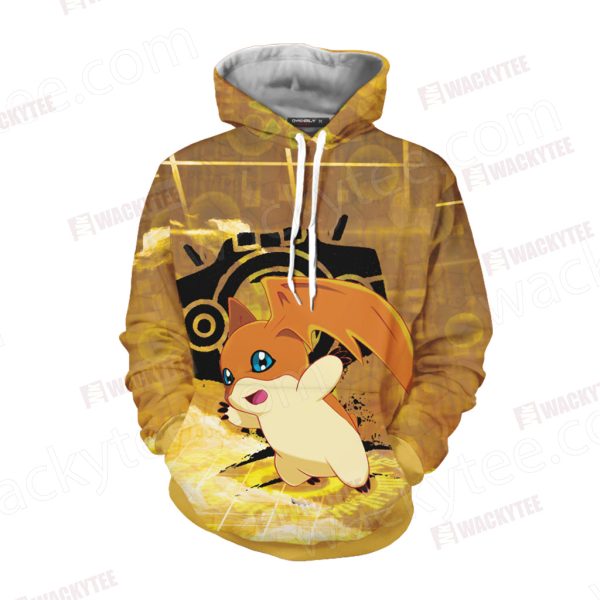 Digimon The Crest Of Hope Unisex 3D Hoodie