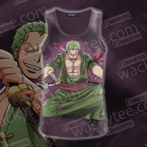 One Piece Zoro Unisex 3D Tank Top