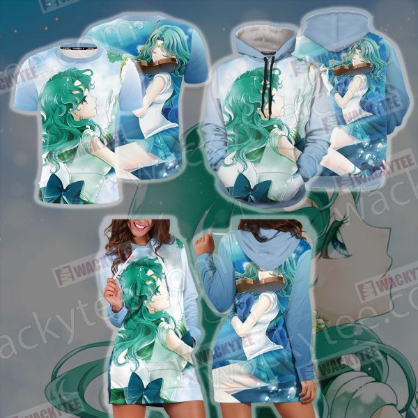 Sailor Moon Sailor Neptune Unisex 3D Hoodie