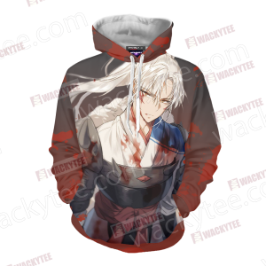 Inuyasha Sesshomaru Unisex 3D Hoodie