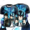 Ao No Exorcist Okumura Rin and Okumura Yukio 3D T-shirt