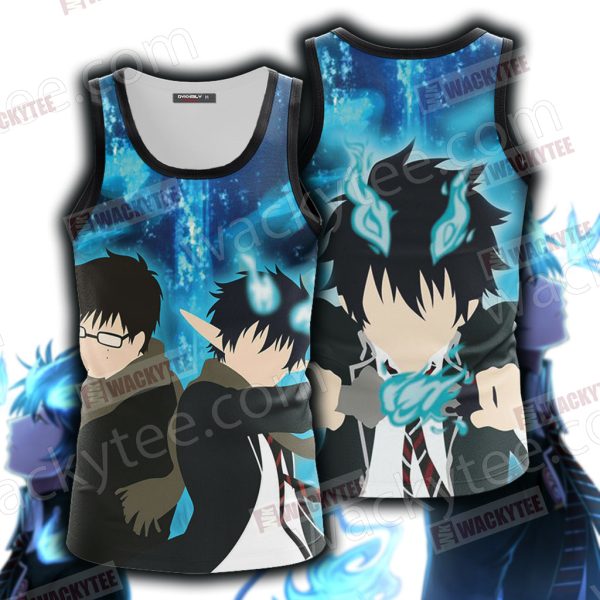 Ao No Exorcist Okumura Rin and Okumura Yukio 3D Tank Top